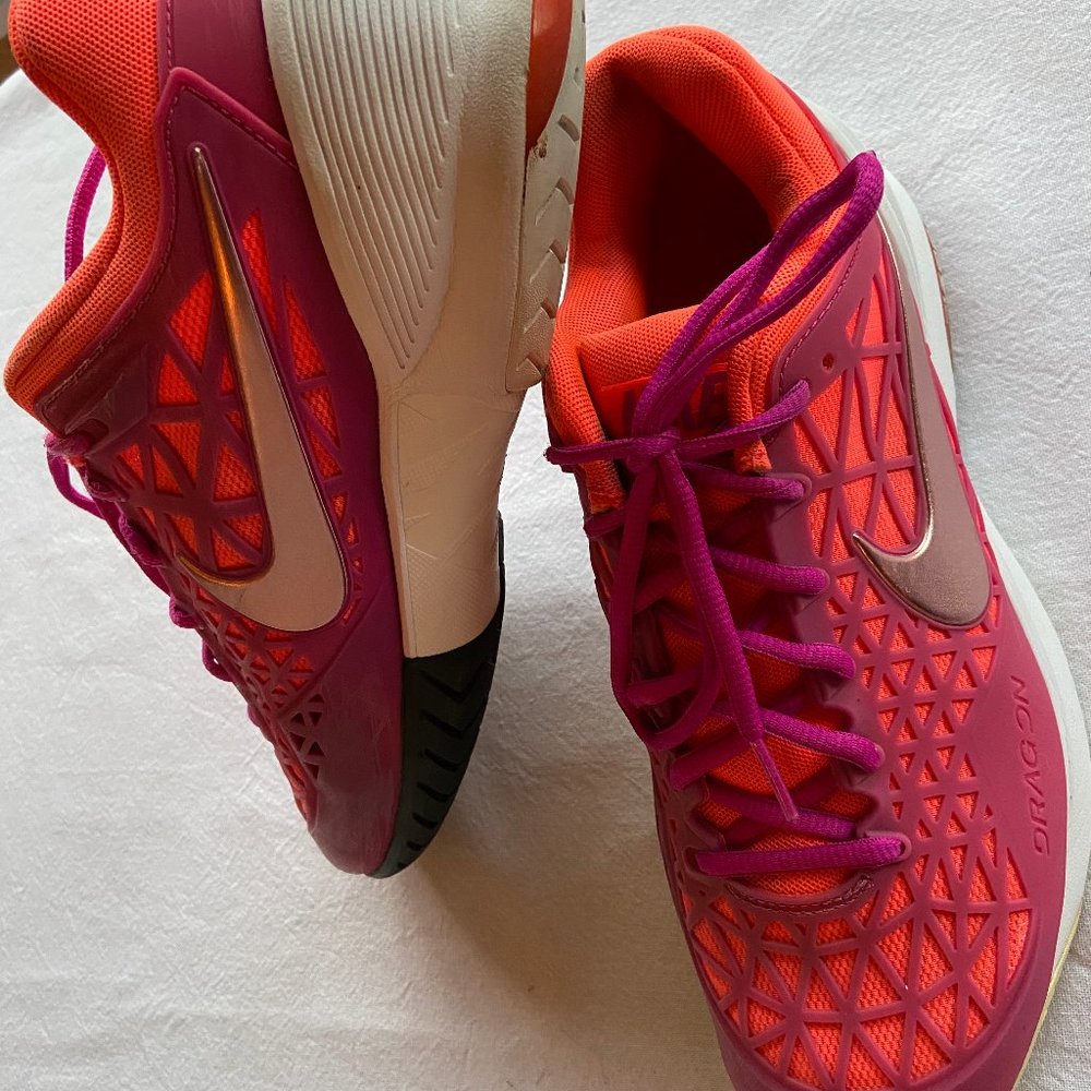 NIKE ZOOM CAGE 2 Pink Tennis Shoes